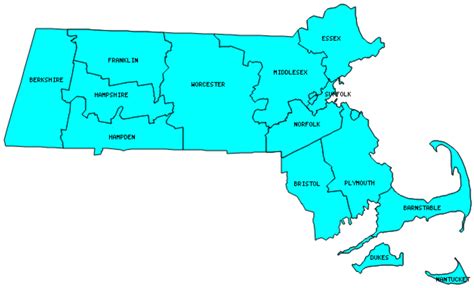 Massachusetts Counties Visited (with map, highpoint, capitol and facts)