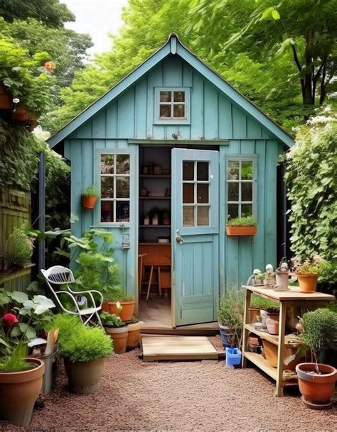 10 Useful & Inspiring Garden Shed Ideas - All Crafts