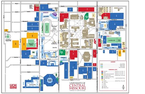 University of Central Missouri Campus Map by University of Central ...