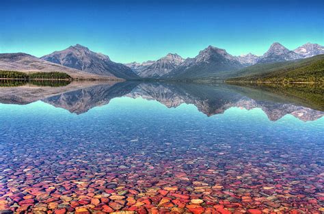 Lake Mcdonald Photograph by Rick Ulmer