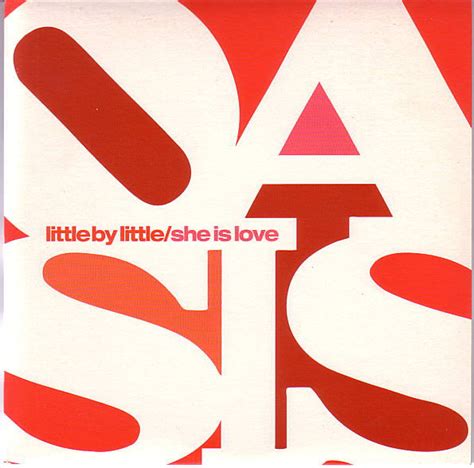 Oasis - Little By Little / She Is Love (2002, Vinyl) | Discogs