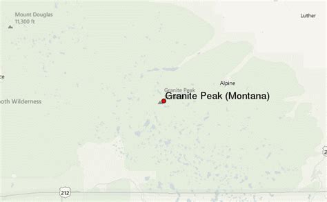 Granite Peak (Montana) Mountain Information