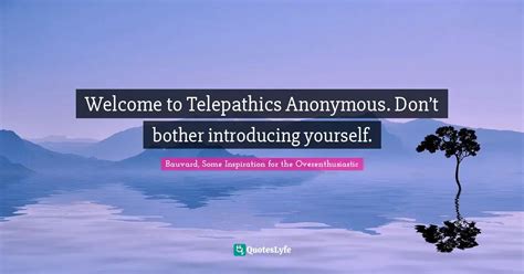 Best Telepathy Quotes with images to share and download for free at ...