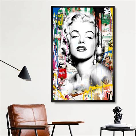Contemporary Pieces Pop Artist and Videographer Aesthetic Wall Paintin ...