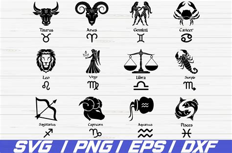 Astrology Signs SVG hairdia-isesaki Craft Supplies & Tools Embellishments