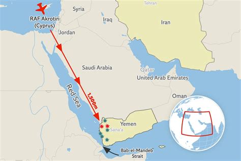 Mapped: How the US and UK attacks on Houthi rebels took place and what ...