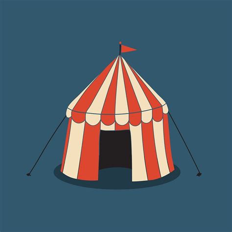 Circus tent illustration, retro design | Free Photo Illustration - rawpixel