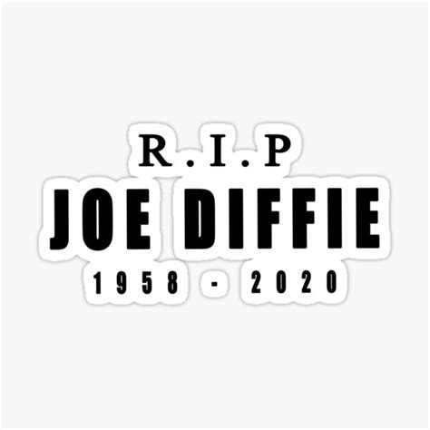 Joe Diffie Stickers | Redbubble