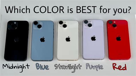 iPhone 14 All Colors Unboxing & Hands On Comparison - Purple vs Blue vs ...