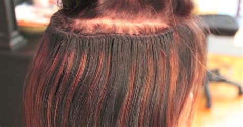 How to Apply Hair Tracks for a Weave ~ Rebehair Products Co.,Ltd