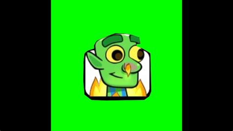 Clash royale goblin emote