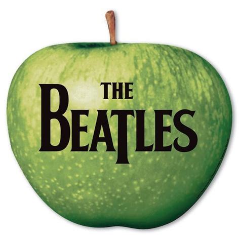 The Beatles Apple Logo Drop T Green Mouse Mat Official Licensed Gift ...