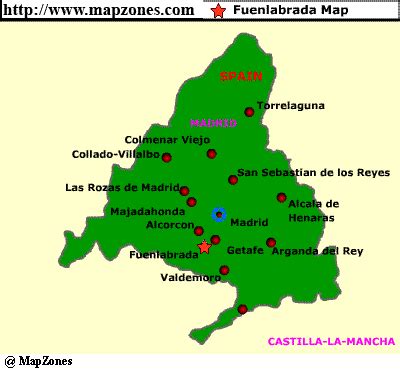 Fuenlabrada Map