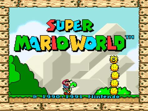 SUPER MARIO WORLD | MUSEO SNES