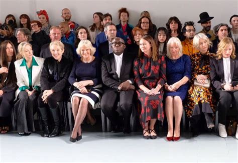 The Duchess of Cornwall attended London Fashion Week