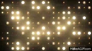 VJ Flashing Lights Spotlight Stage Wall of Lights 4k Ultra HD motion graphic on Make a GIF