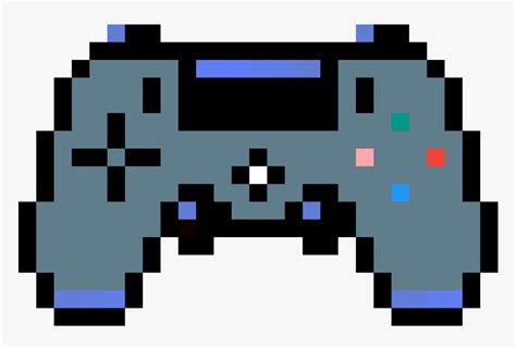 Transparent Ps4 Controller Clipart - 8 Bit Controller Png, Png Download , Transparent Png Image ...