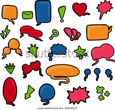 Word Bubbles Cartoon Concept Stock Vector (Royalty Free) 46204225 ...