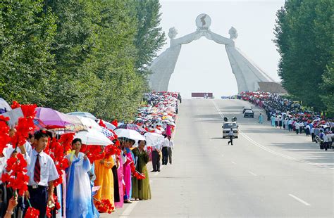 North Korea demolishes reunification symbol - Taipei Times