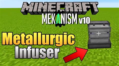 Metallurgic Infuser - ALL You Need to Know | Minecraft | Mekanism v10 MOD GUIDE - YouTube