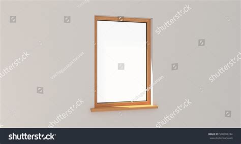 Window White Wall Isolated Window Wooden Stock Illustration 598388744 | Shutterstock