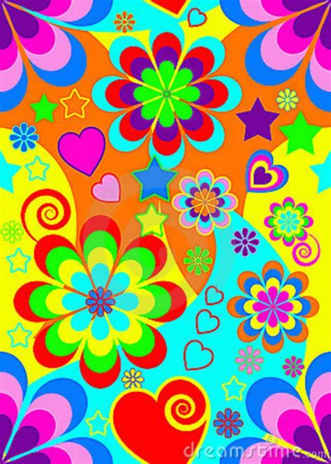 60's Flower Power Wallpaper ~ 60s Flower Wallpaper ~ Flower | exactwall