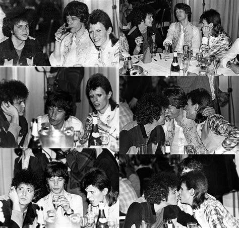 Lou Reed, Mick Jagger and David Bowie, 1973. | That Eric Alper