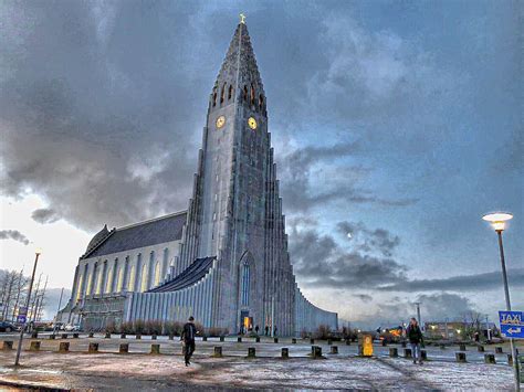 Hallgrímskirkja, Reykjavík. | Hallgrímskirkja, Reykjavik, Landmarks