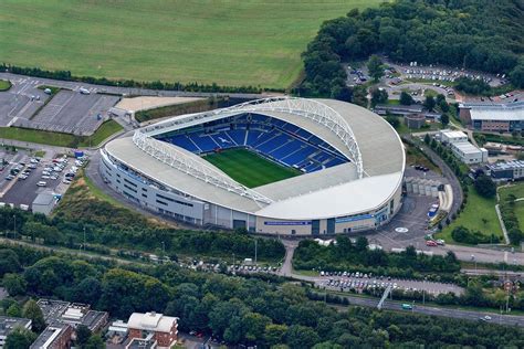 Brighton Hove Albion football stadium aerial image | Brighton & hove albion, Brighton and hove ...