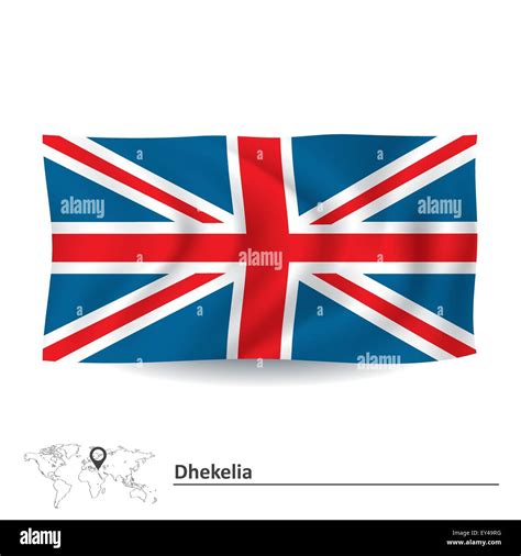 Flag of Dhekelia - vector illustration Stock Vector Image & Art - Alamy