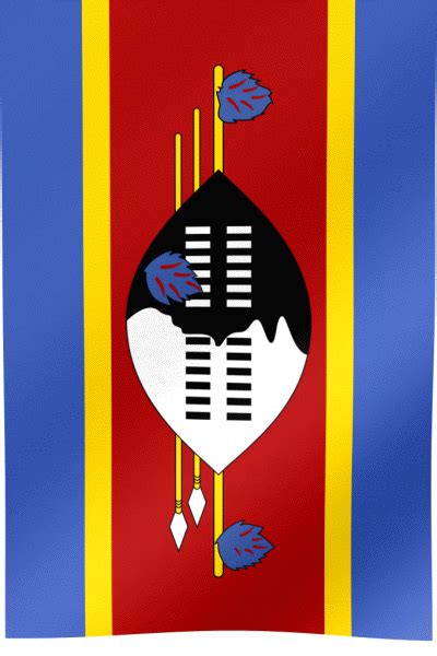 Swaziland (Eswatini) Flag GIF | All Waving Flags