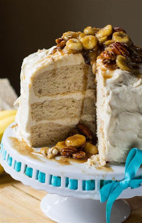 Bananas Foster Cake Recipe - Spicy Southern Kitchen