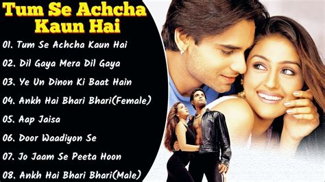 Tum Se Achcha Kaun Hai Movie All Songs||Nakul Kapoor & Kim Sharma ...