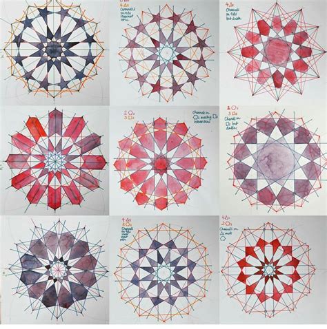 Geometric Mandala, Geometric Drawing, Abstract Geometric Art, Abstract ...