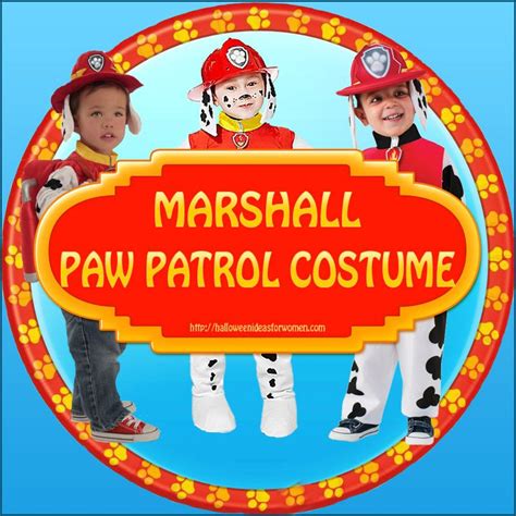 Marshall Paw Patrol Costume | Paw patrol costume, Marshall paw patrol costume, Marshall paw patrol