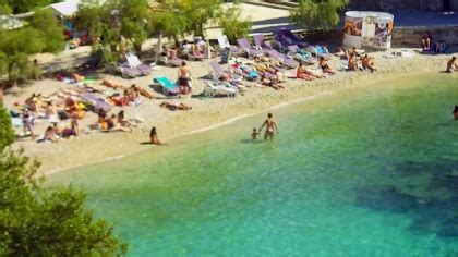 Hvar - Beach, Croatia - Webcams