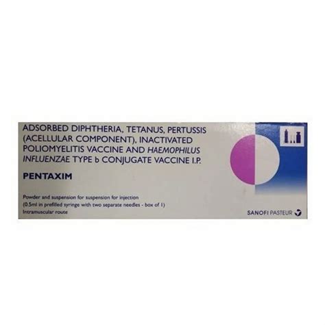 Haemophilus Influenzae Vaccine - Hiberix vaccine Latest Price, Manufacturers & Suppliers