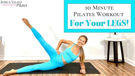 10 Minute Leg Workout - Pilates For Legs and Hips! - YouTube