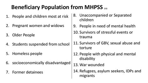 Psychosocial Support Types and Benefits