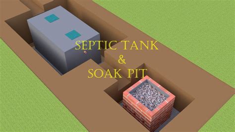 Septic tank construction(//soak pit). | Septic tank, Septic tank design, Septic tank size