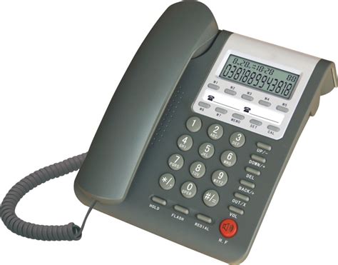 China Corded Caller ID Telephone for Home, Office and Hotel, Stock Telephone. - China Landline ...