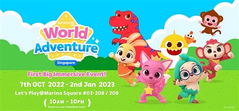 Baby Shark Indoor Theme Park Opening At Marina Square With Interactive Games & Soft Playground