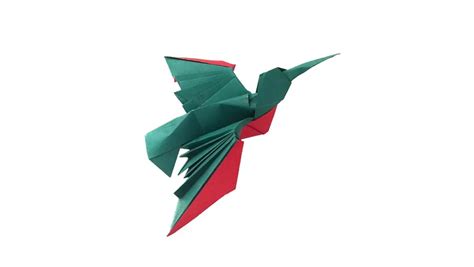 Somebody requested an Origami Hummingbird! - Origami Expressions