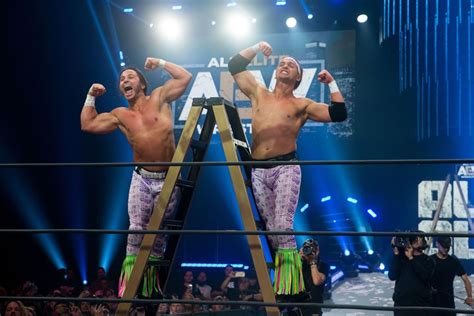 AEW's Young Bucks (Matt and Nick Jackson) reach the top, together ...