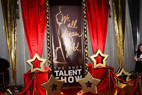 Talent show decor | Talent show, Event, Talent