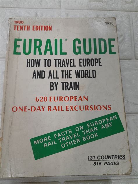 Eurail Guide, Hobbies & Toys, Books & Magazines, Travel & Holiday Guides on Carousell