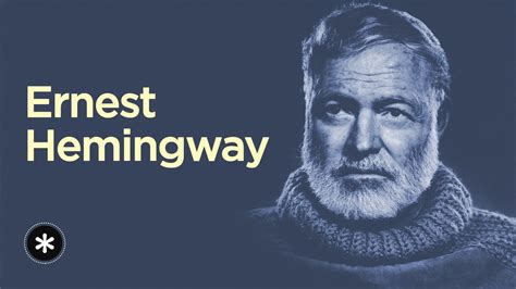 Ernest Hemingway - Listen to Short Biography of Ernest Hemingway - YouTube