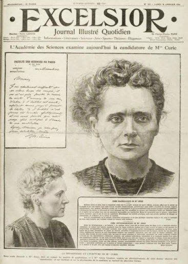 Marie Curie et la presse - Histoire analysée en images et œuvres d’art | https://histoire-image ...