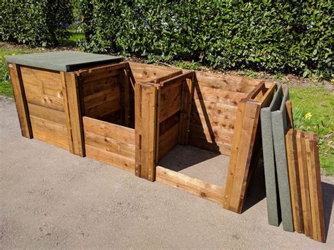 Wooden Compost Bin | Sturdy Design | Archwood Greenhouses