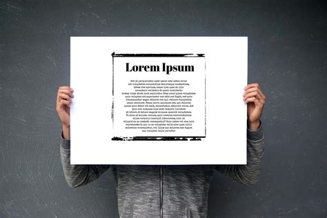 Lorem Ipsum, Dummy Text, Grunge Font, History Font, History Poster, Dummy Typography, History ...